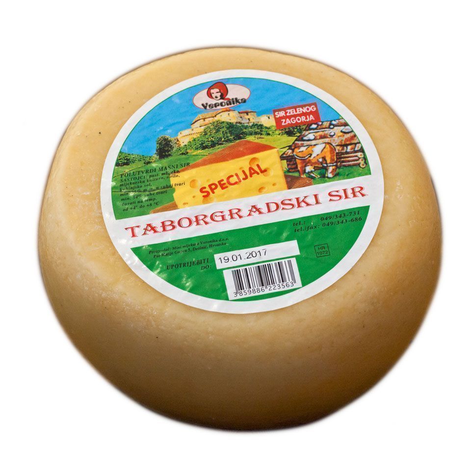 Taborgradski sir okrugli